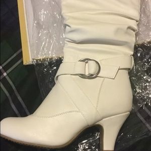 All White Boots